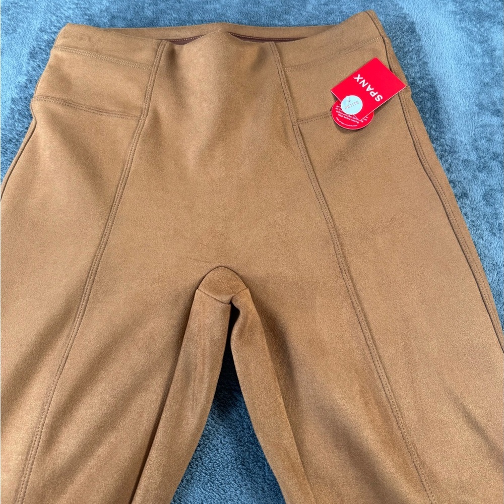 SPANX High-Waist Sculpting Leggings in Camel Brown